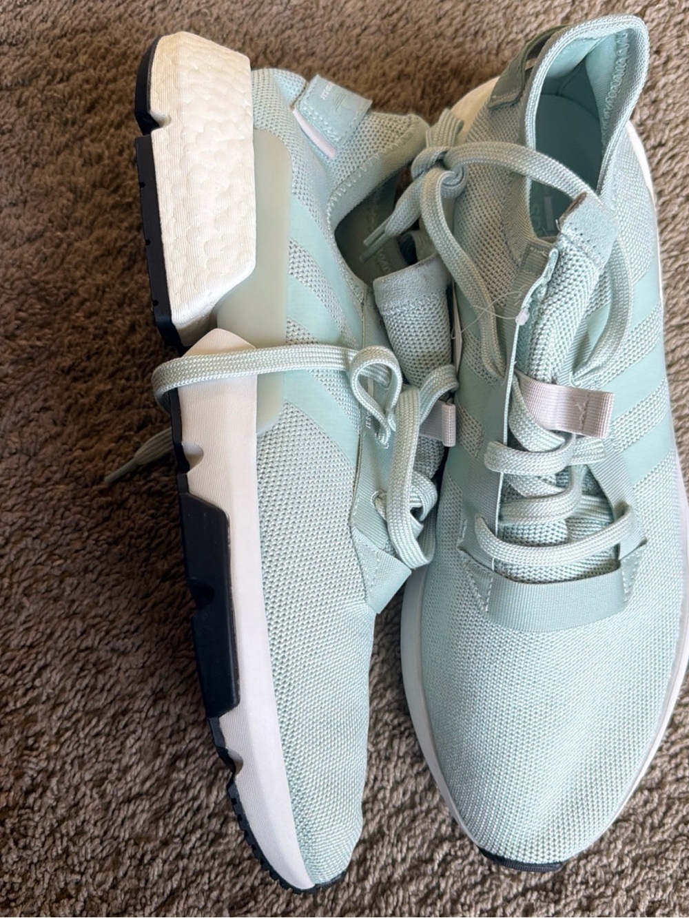 adidas Men’s  Light Mint Athletic Sneakers - Picture 2 of 6